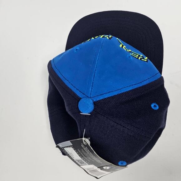 Real Madrid Football Team Hat Cap Mens Snapback Adjustable Embroidered Blue NWT - Picture 3 of 13